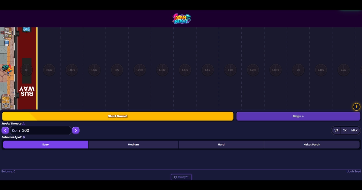 Preview antarmuka desktop AYAM NEKAT