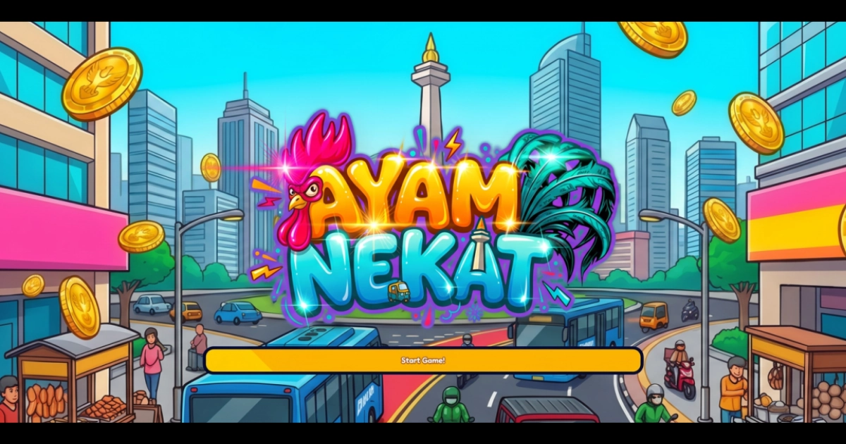 Screenshot gameplay utama AYAM NEKAT